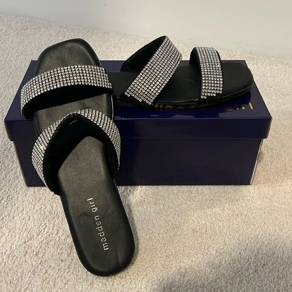 Madden Girl Tomy Slide Sandals
